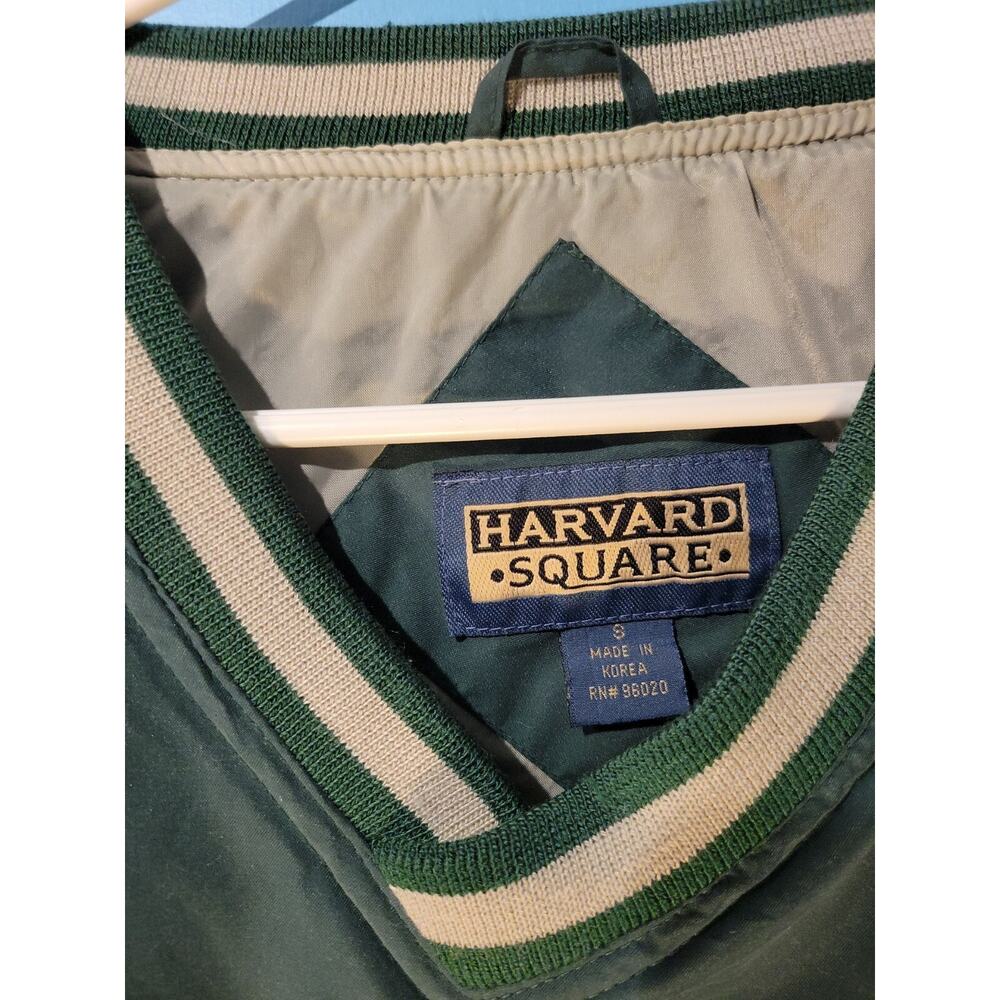 Vintage Y2K Harvard Square Linderhof Country Club Pullover Windbreaker Size S